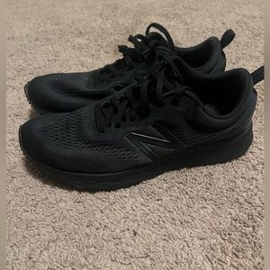 New Balance Slip Resistant Black Athletic Shoes
